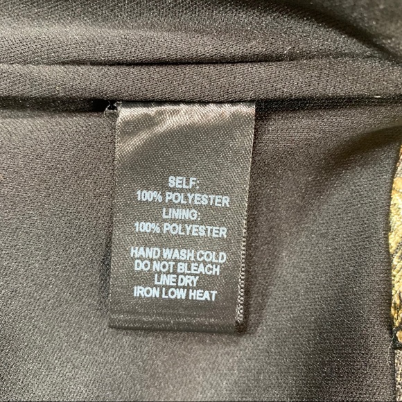 Lulu’s Gold Ruffled two piece dress - Picture 10 of 10